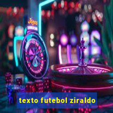 texto futebol ziraldo